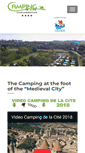 Mobile Screenshot of campingcitecarcassonne.com